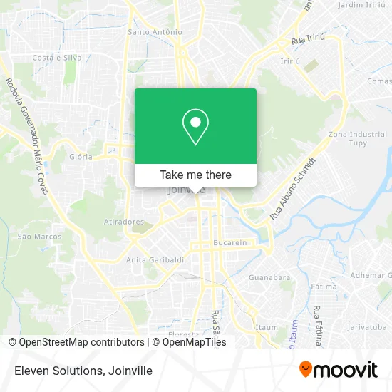 Eleven Solutions map