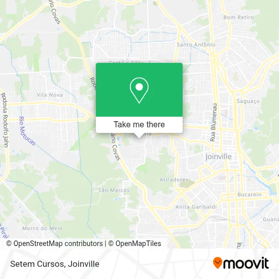 Setem Cursos map
