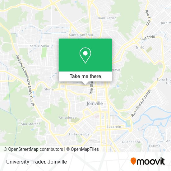 University Trader map