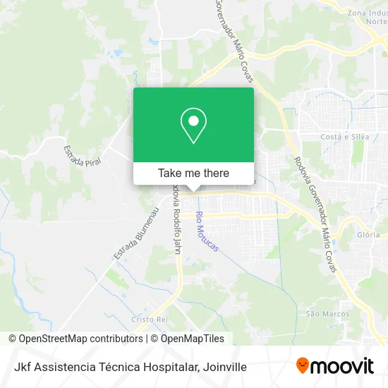 Jkf Assistencia Técnica Hospitalar map