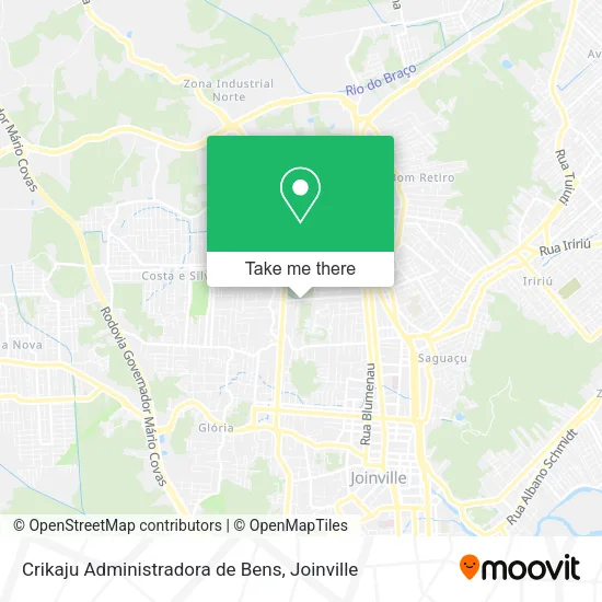 Crikaju Administradora de Bens map