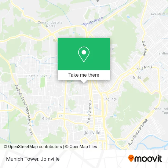 Munich Tower map