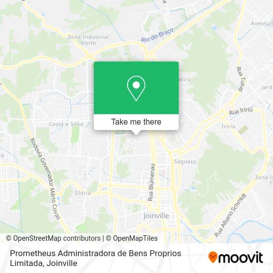 Prometheus Administradora de Bens Proprios Limitada map