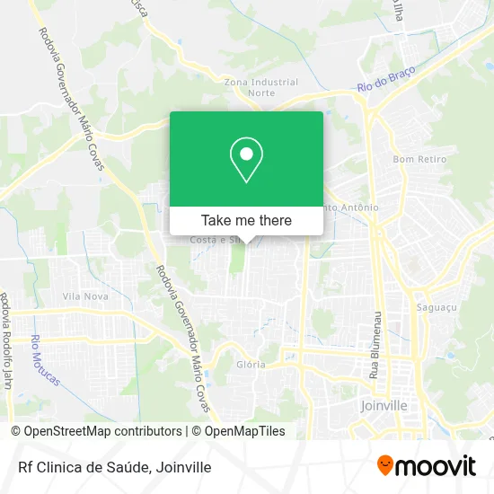 Rf Clinica de Saúde map
