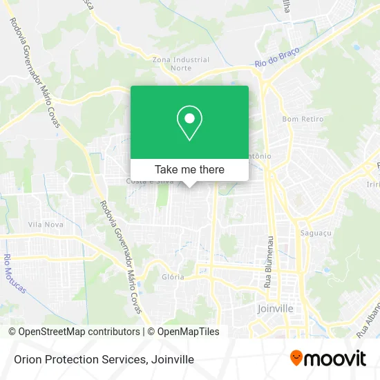Orion Protection Services map