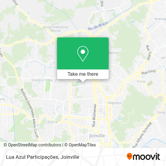 Lua Azul Participações map