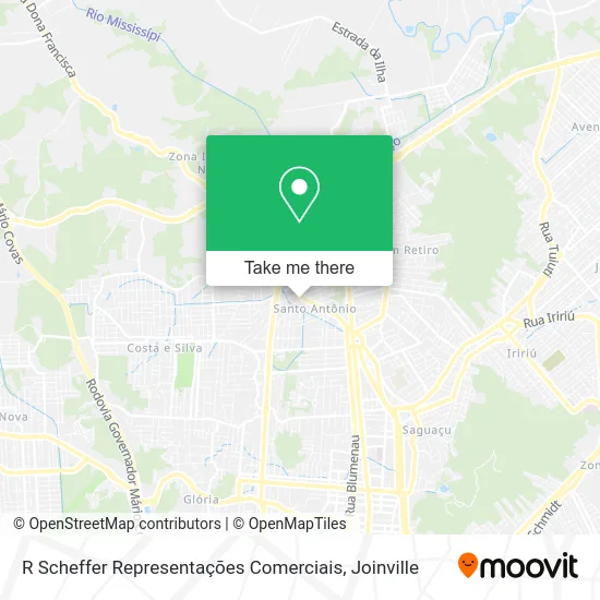 R Scheffer Representações Comerciais map