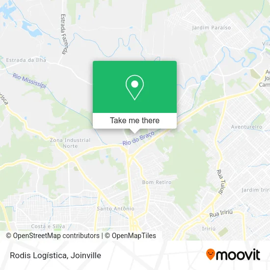 Rodis Logística map