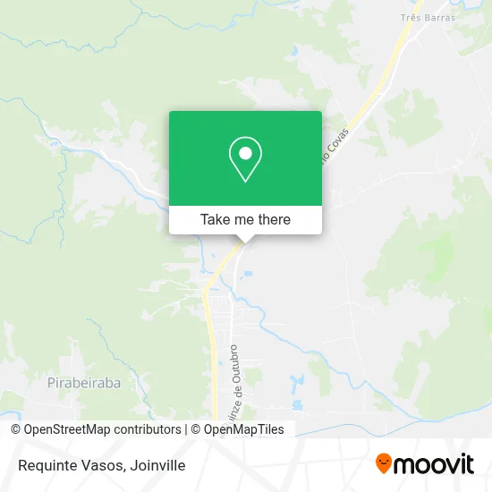 Requinte Vasos map
