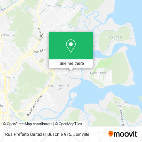 Rua Prefeito Baltazar Buschle 975 map