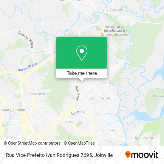 Rua Vice-Prefeito Ivan Rodrigues 7695 map