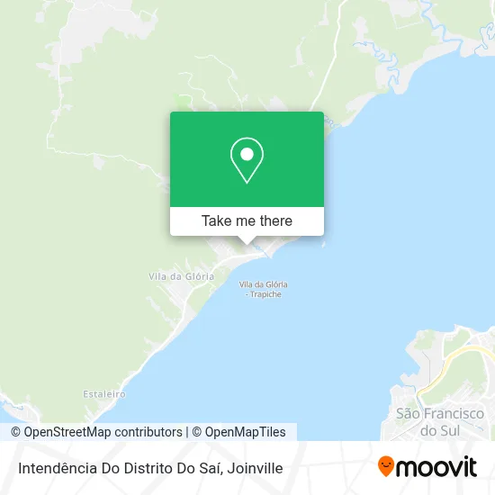 Intendência Do Distrito Do Saí map