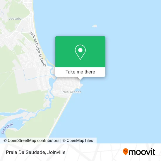 Praia Da Saudade map