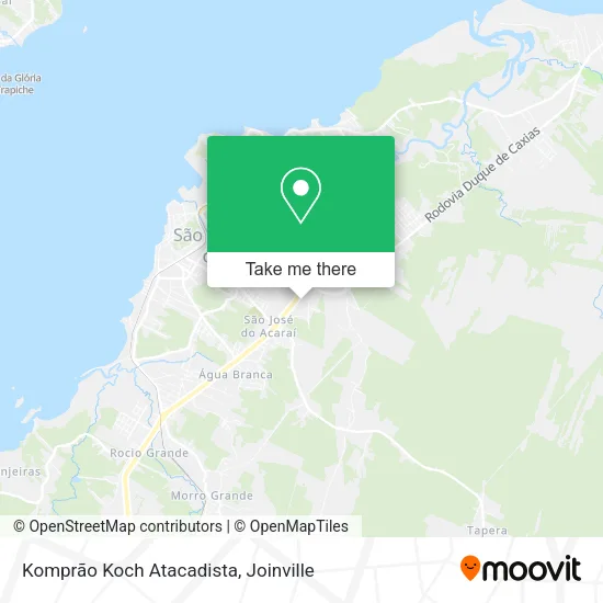 Komprão Koch Atacadista map
