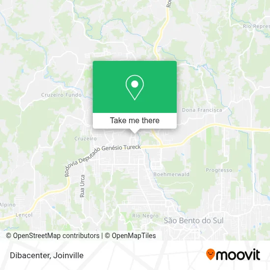 Dibacenter map