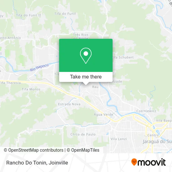 Rancho Do Tonin map