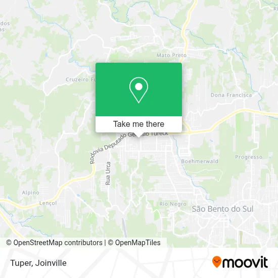 Tuper map