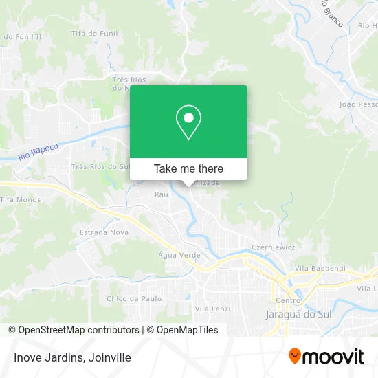 Inove Jardins map