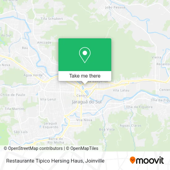 Restaurante Típico Hersing Haus map