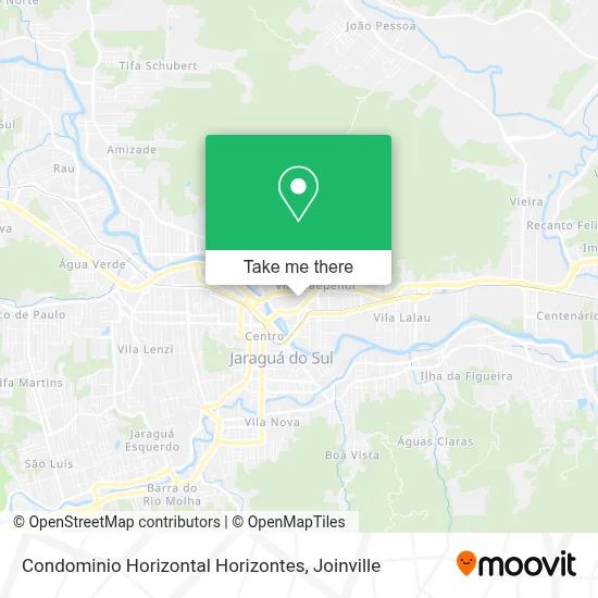Condominio Horizontal Horizontes map