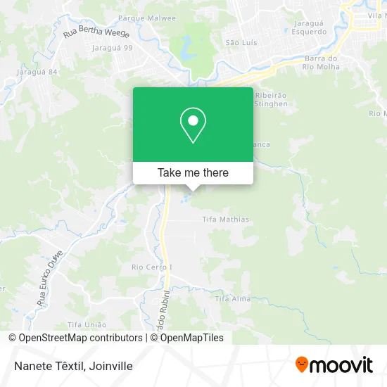 Nanete Têxtil map