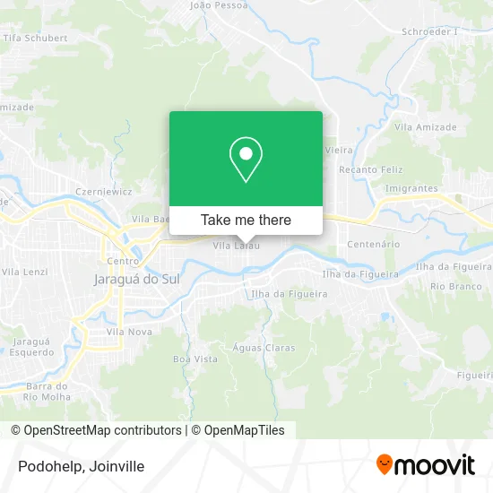 Podohelp map
