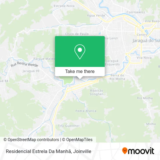 Residencial Estrela Da Manhã map