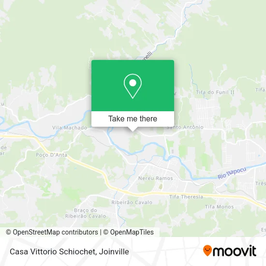 Casa Vittorio Schiochet map