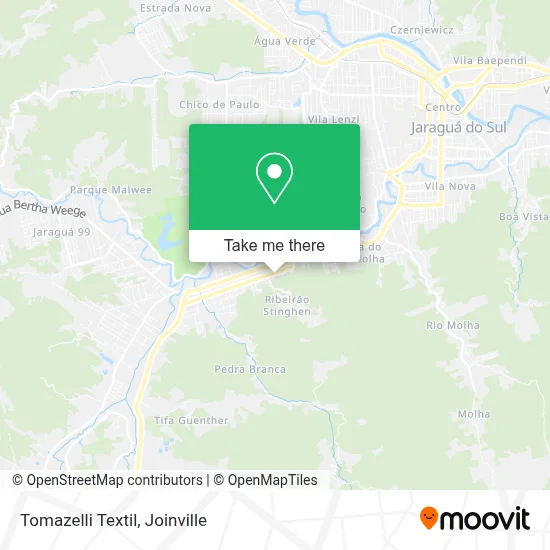 Tomazelli Textil map