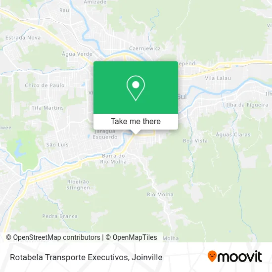 Rotabela Transporte Executivos map
