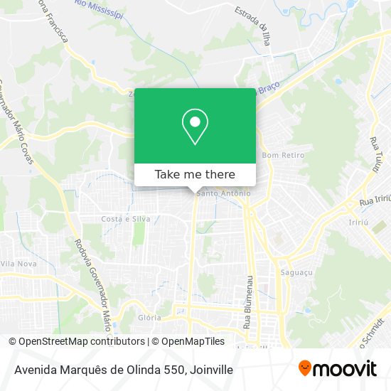 Avenida Marquês de Olinda 550 map