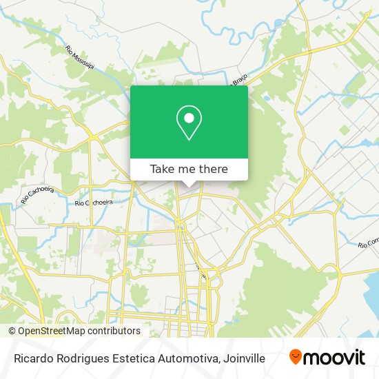 Mapa Ricardo Rodrigues Estetica Automotiva