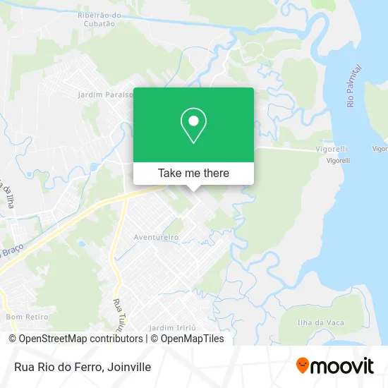 Rua Rio do Ferro map