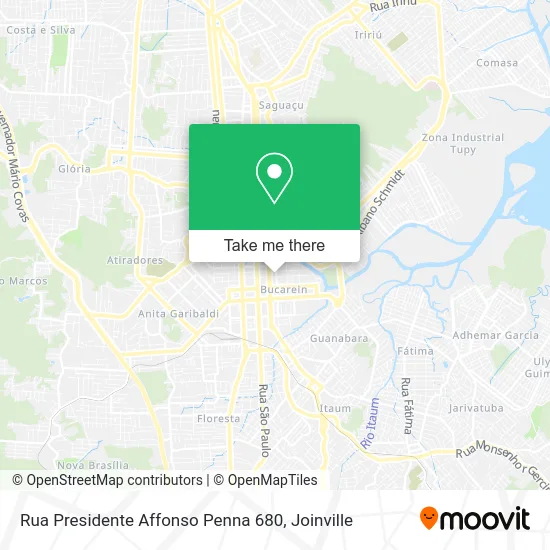 Rua Presidente Affonso Penna 680 map