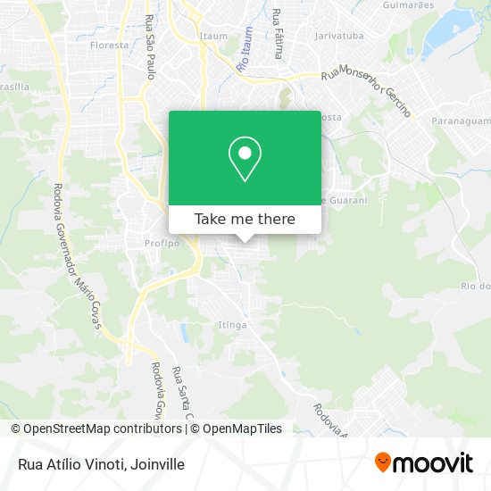 Rua Atílio Vinoti map