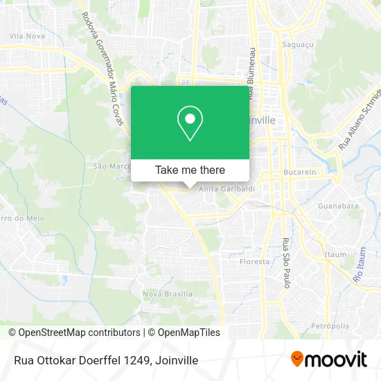 Rua Ottokar Doerffel 1249 map