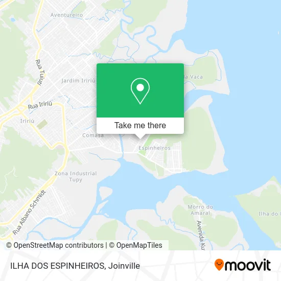 ILHA DOS ESPINHEIROS map