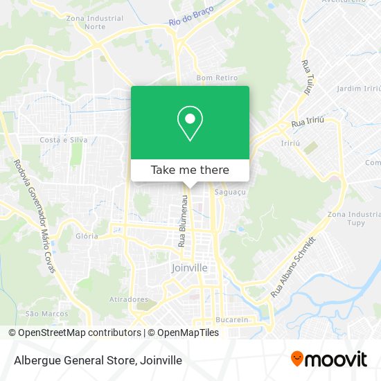 Mapa Albergue General Store
