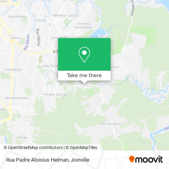 Rua Padre Aloisius Helman map