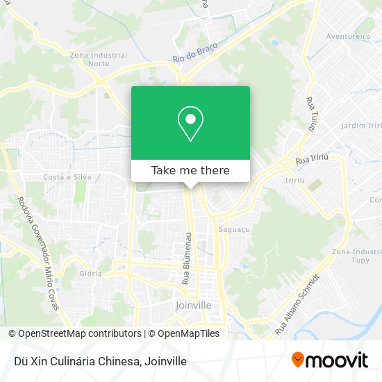Dü Xin Culinária Chinesa map