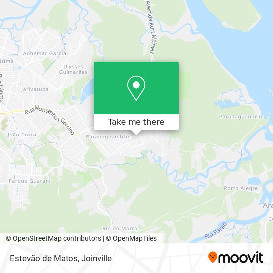 Estevão de Matos map