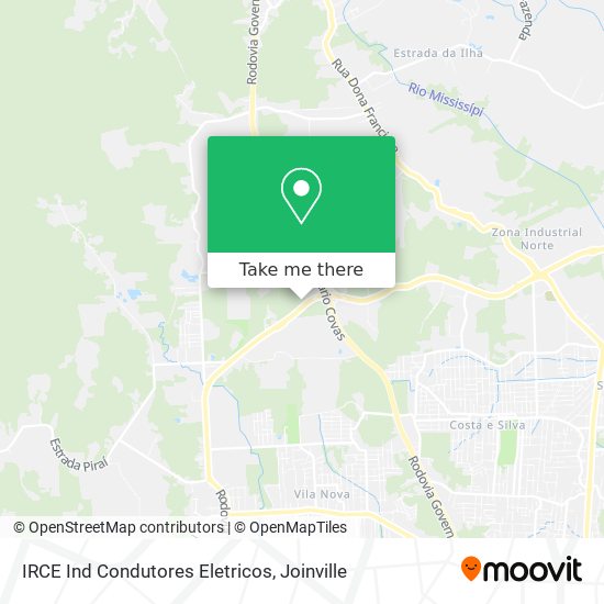 IRCE Ind Condutores Eletricos map