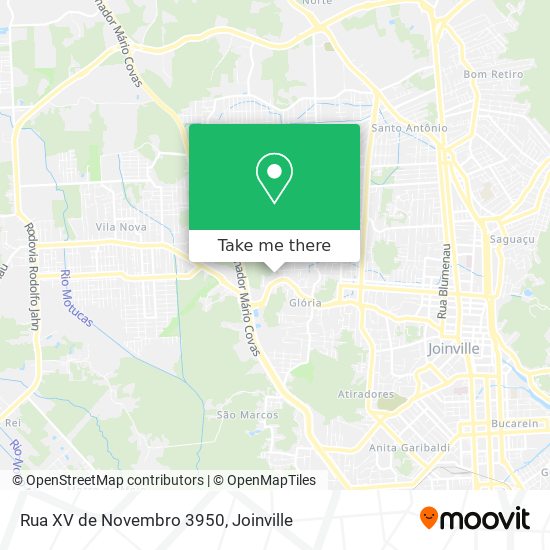 Rua XV de Novembro 3950 map