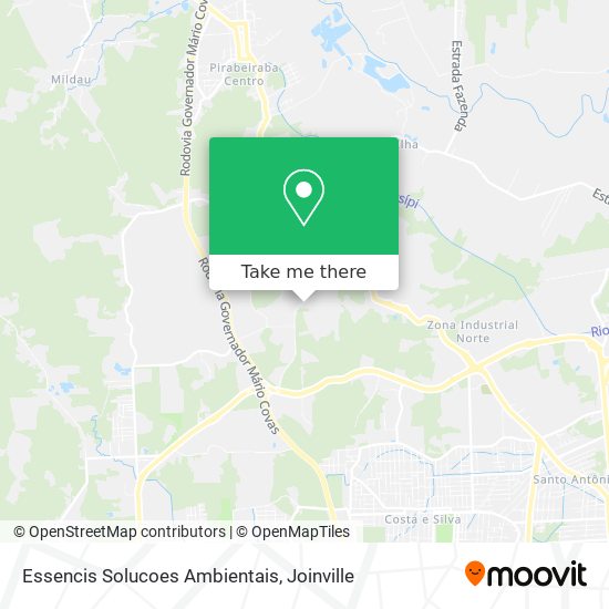 Essencis Solucoes Ambientais map
