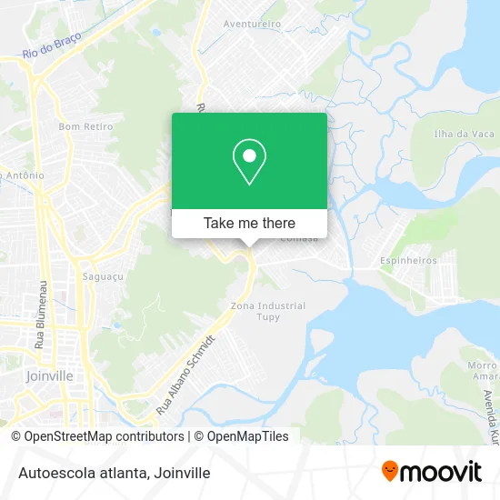 Autoescola atlanta map