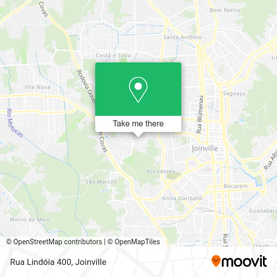 Rua Lindóia 400 map