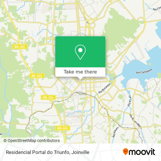 Residencial Portal do Triunfo map