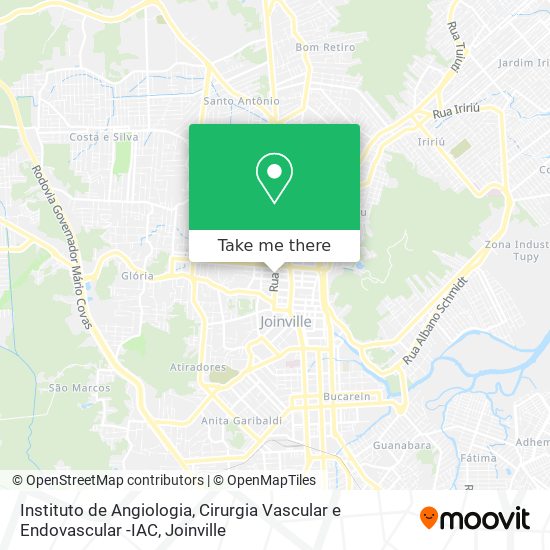 Instituto de Angiologia, Cirurgia Vascular e Endovascular -IAC map