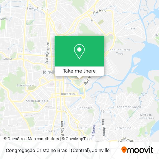 Congregação Cristã no Brasil (Central) map