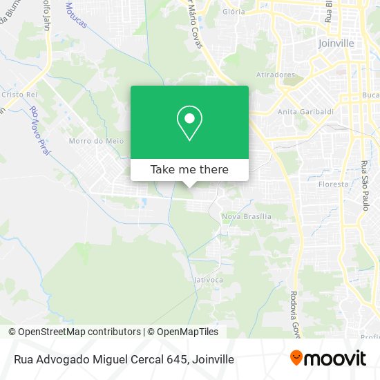 Rua Advogado Miguel Cercal 645 map